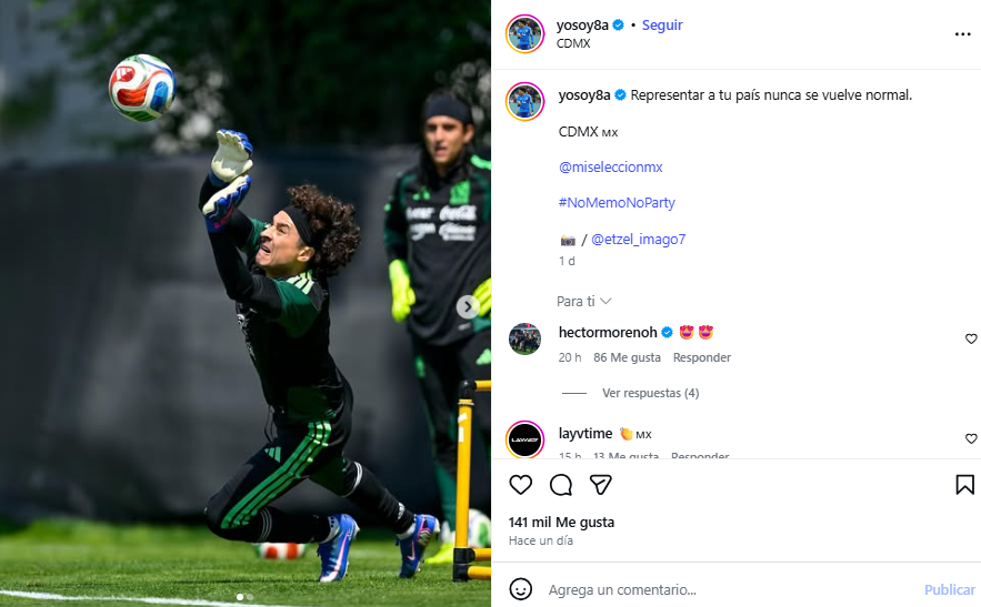 'Memo' Ochoa returns in time to join Cristiano Ronaldo and Messi in the World Cup Olympiad at 40