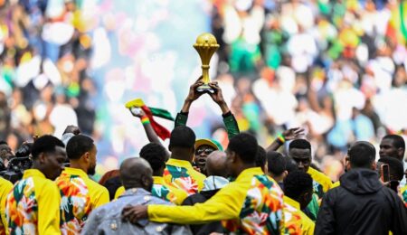 Senegal Celebrates With AFCON Trophy Despite Decision to Award Title to Morocco