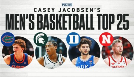 Men’s College Basketball Rankings: Florida among Top 5; MSU, Nebraska Jump