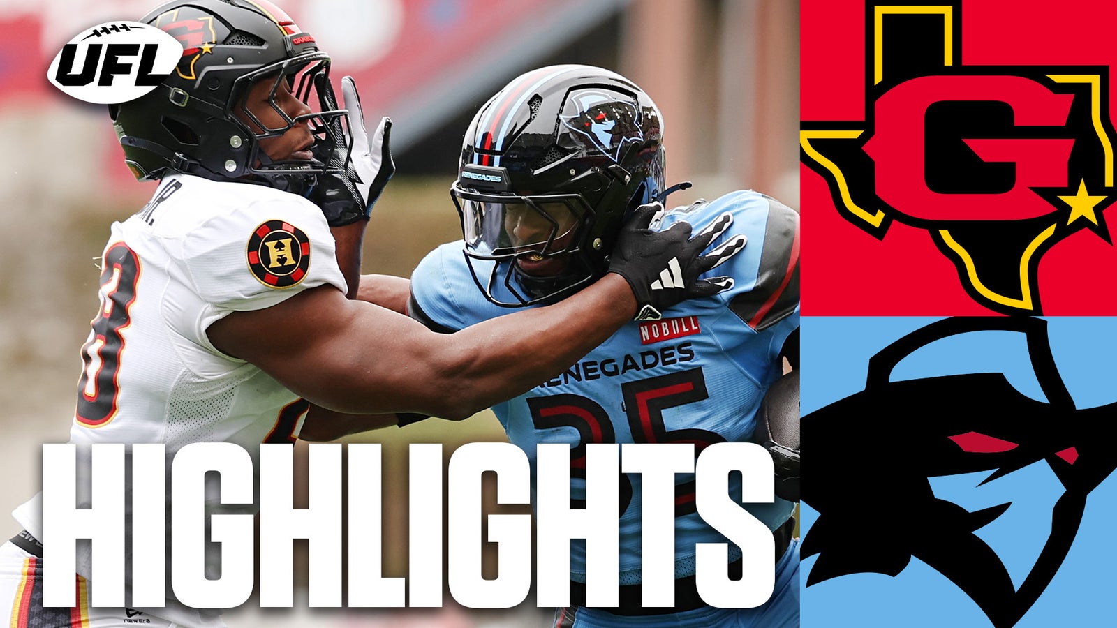 Houston Gamblers vs. Dallas Renegades Highlights 🏈 UFL on FOX