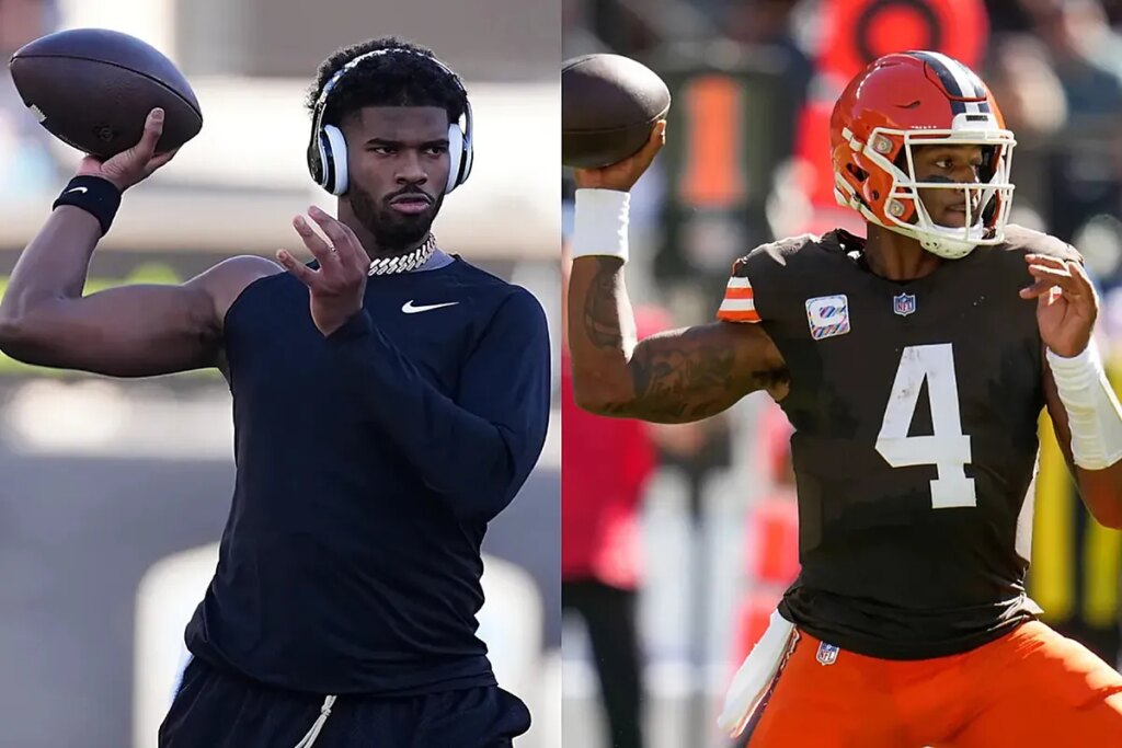 Deshaun Watson keeps raising questions in Cleveland as Shedeur Sanders keeps winning