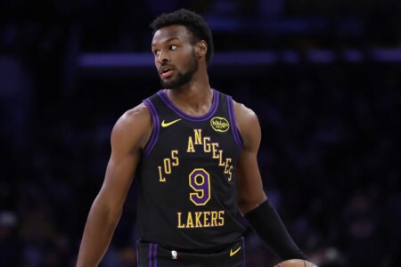 Bronny James’ incredible G League stats have LeBron James going wild