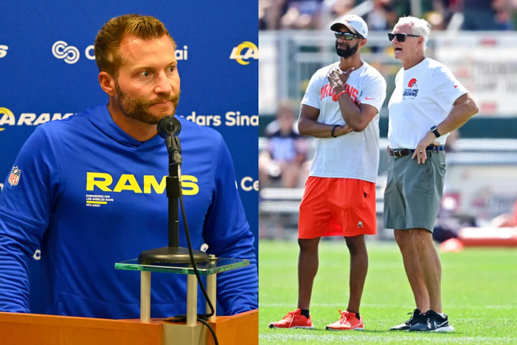 Browns draw ridicule as Sean McVay shuts down proposed rule change