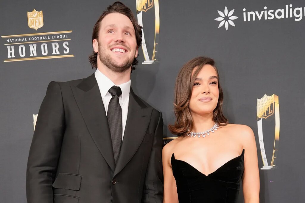 Josh Allen and Hailee Steinfeld welcome their first child together