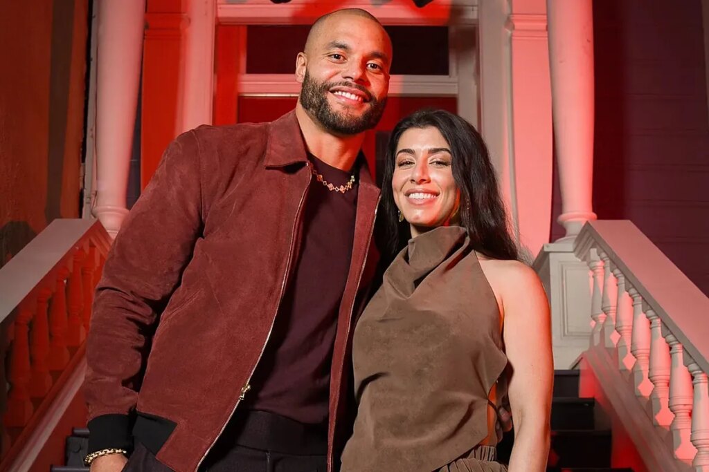 Dak Prescott and Sarah Jane Ramos have made peace for the sake of their daughters