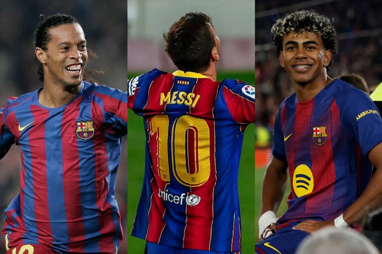 Ronaldinho backs Lamine Yamal as Lionel Messi’s successor in Barcelona’s No. “10” jersey