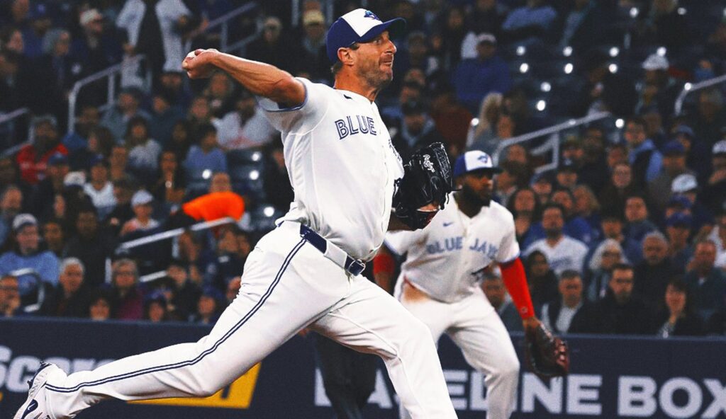 Blue Jays RHP Max Scherzer Leaves Start Against Dodgers After Second Inning