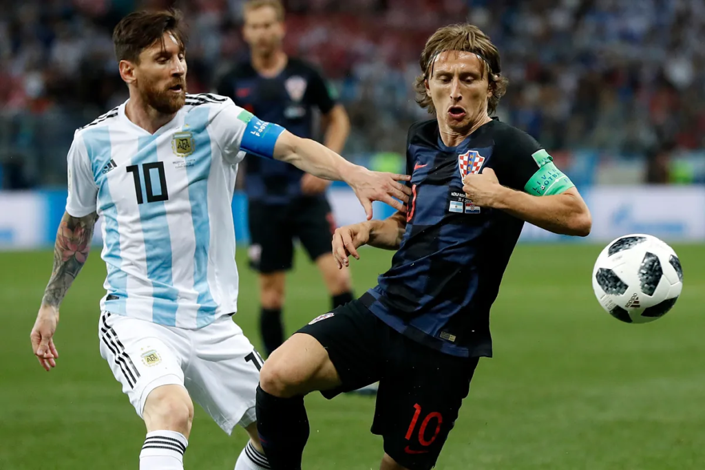 Luka Modric expressed his admiration for a former teammate of Messi’s: “He was a great player”