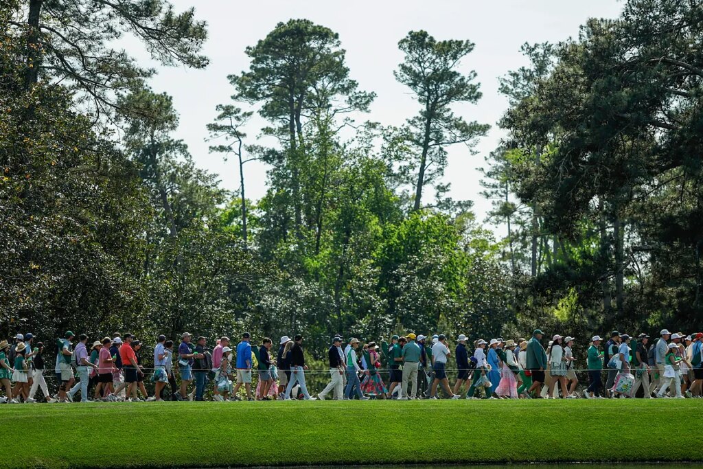‘It’s not the place’: Jason Kelce’s presence at Augusta sparks backlash among golf purists