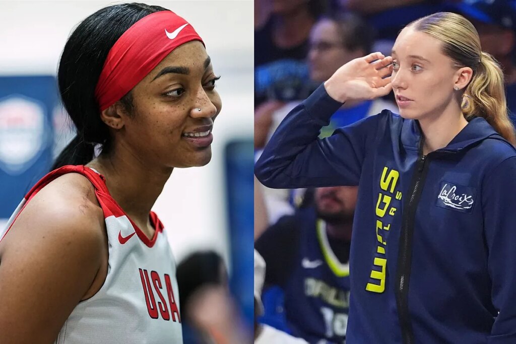 Paige Bueckers shares her take on fashion and it gets interesting with Angel Reese next to her