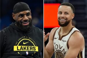 LeBron James spots Steph Curry’s gesture and turns it into the moment of the game