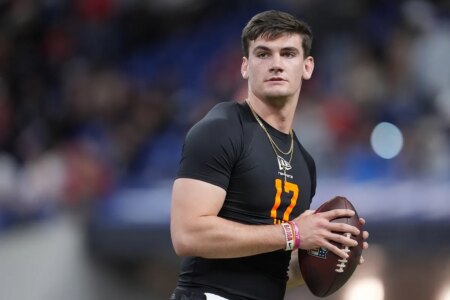 Jets’ quarterback gamble? Surprise draft twist puts Ty Simpson in doubt