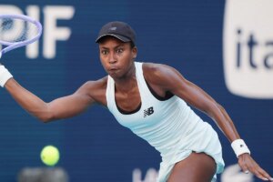 Coco Gauff hits back after online criticism of campaign look