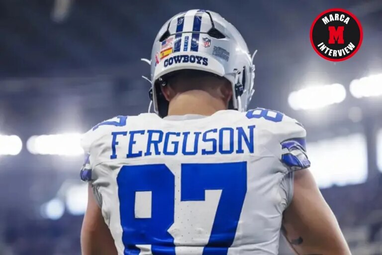 Jake Ferguson, the only ‘Spaniard’ in the NFL: “I’d love to play at the Bernabeu”