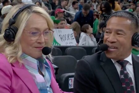 Doris Burke gets emotional in moving tribute to longtime partner Mark Jones