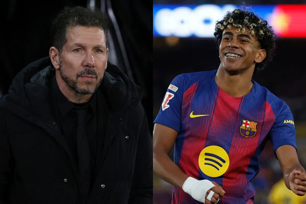 Lamine Yamal challenges Diego Simeone ahead of the match against Atlético Madrid: “Let’s see if he does me a favor”