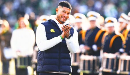 Freeman on Giants Job Pitch: Coaching ‘Special’ Jeremiyah Love ‘Intriguing’