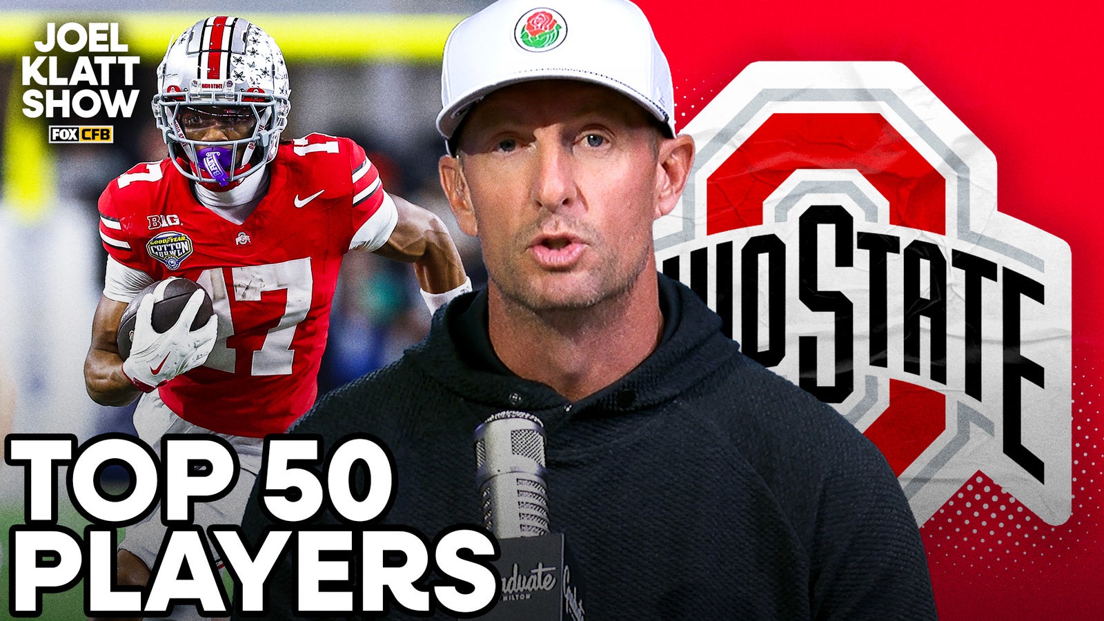Carnell Tate in Joel Klatt's top 50 players 🏈 Joel Klatt Show