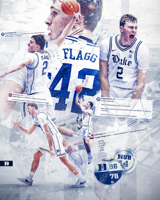 Unreal! Cooper Flagg drops 121 points in three games as the 17-year-old's myth reaches new heights