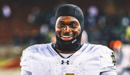 Notre Dame HC Marcus Freeman Praises RB Jeremiyah Love: ‘He’s a Unicorn’