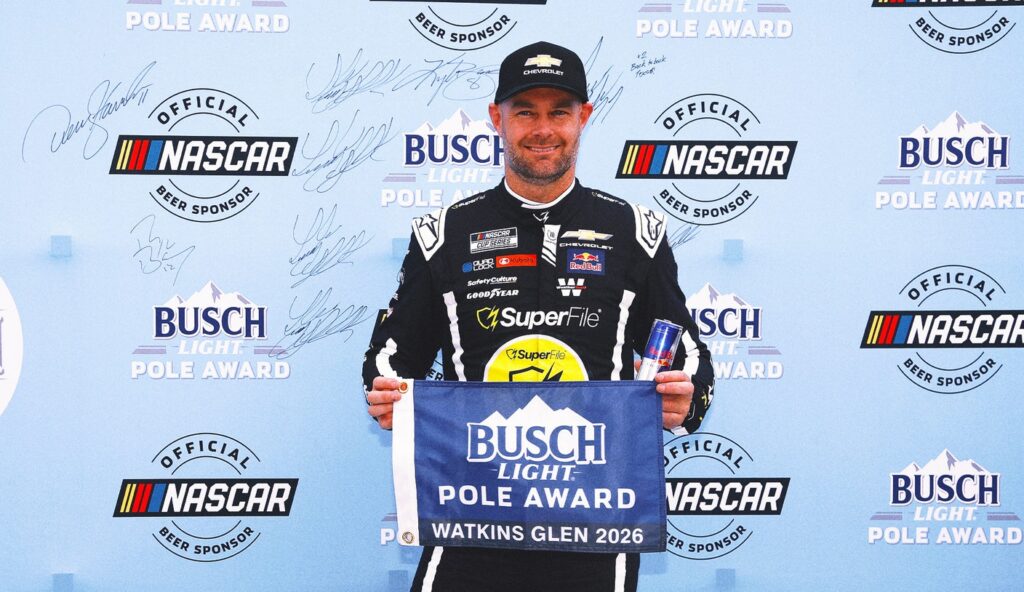 2026 NASCAR Odds: Pole-sitter Shane van Gisbergen Favorite for Watkins Glen