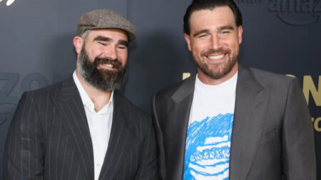 Jason and Travis Kelce hilariously handle the tension with J.J. Watt over the NFL’s international games