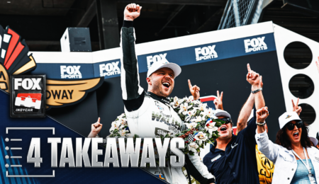 4 Takeaways From Wild, Historic Final Lap Of Felix Rosenqvist’s Indy 500 Win