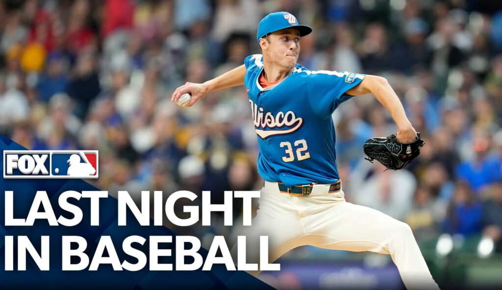 Last Night in Baseball: Brewers Pitcher Has Unreal Triple-Digit MPH Run