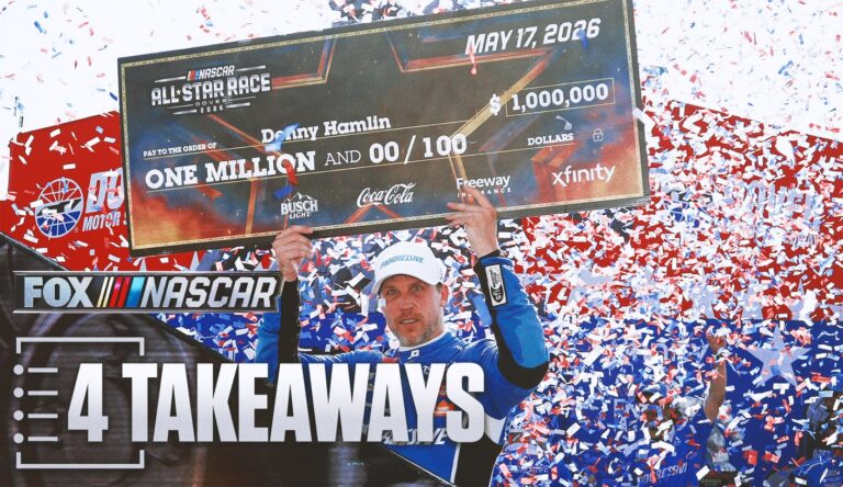 4 Takeaways From Denny Hamlin’s All-Star Win At Dover