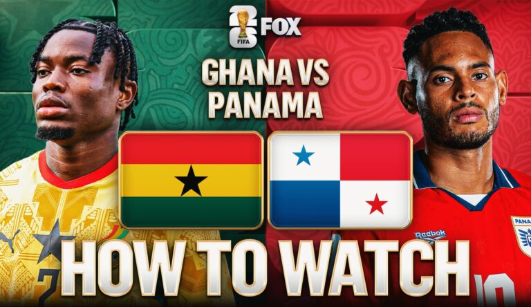 Ghana vs. Panama: How to Watch, TV Channel, Live Stream