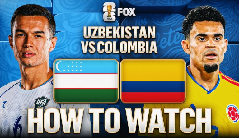 Uzbekistan vs. Colombia: How to Watch, TV Channel, Live Stream