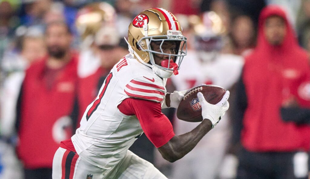Raise Hail? 49ers WR Brandon Aiyuk Shouts ‘Go Commanders’ In Social Post