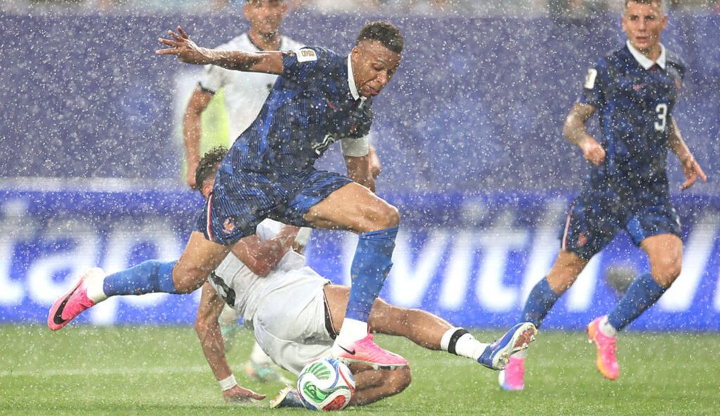 Kylian Mbappe Made ‘Very Nervous’ By Rain Storm Before Inspiring France To Victory