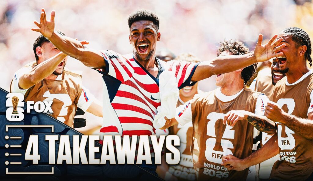 4 Takeaways From USA’s 2-0 Win Over Australia To Advance In The World Cup