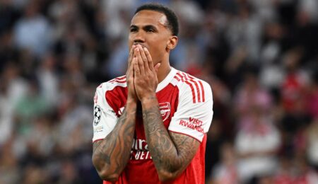 Arsenal’s Gabriel Breaks Silence On ‘Painful’ Champions League Final Penalty Miss