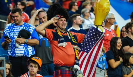 Scotland Fans Celebrated Historic World Cup Win In The Most American Way