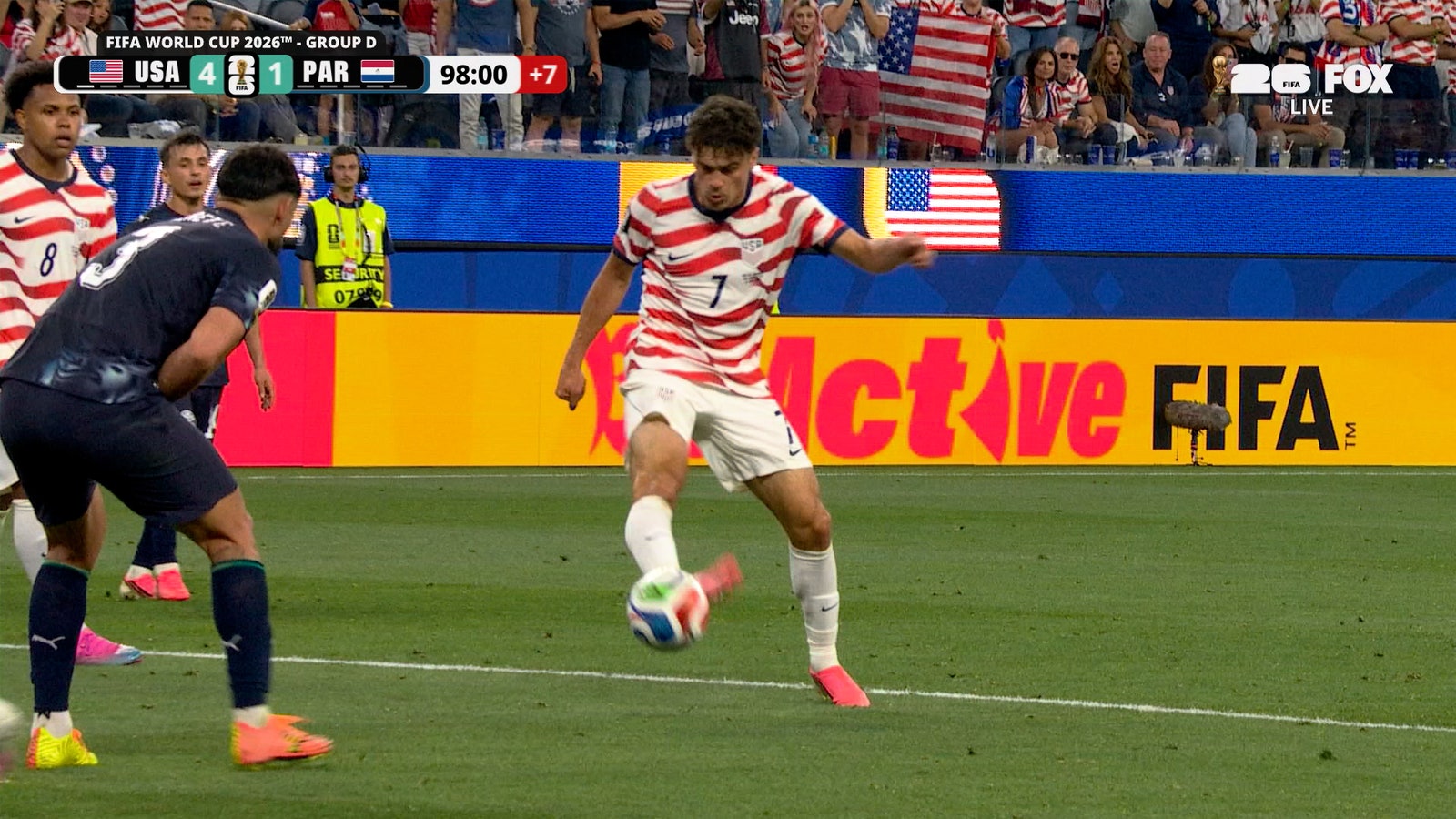 United States’ Gio Reyna scores goal in extra time to seal win over Paraguay | 2026 FIFA World Cup™