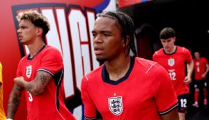 Jude Bellingham Leaves Rio Ngumoha ‘Speechless’ After England Cap Presentation