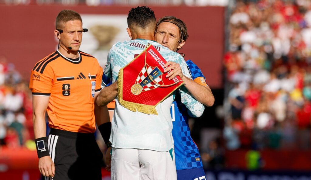 ‘Legend Of Football’: Ronaldo Praises Modrić After What Likely Is His Final World Cup