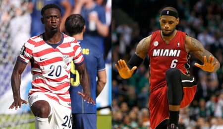 Folarin Balogun Explains Tribute To ‘Absolute Megastar’ LeBron James