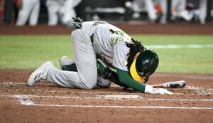 Below The Belt Injury Forces Athletics To Place Joshua Kuroda-Grauer On IL