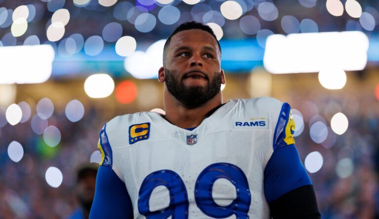 Rams HC Sean McVay Says He Doesn’t Have An Answer On Aaron Donald’s Return