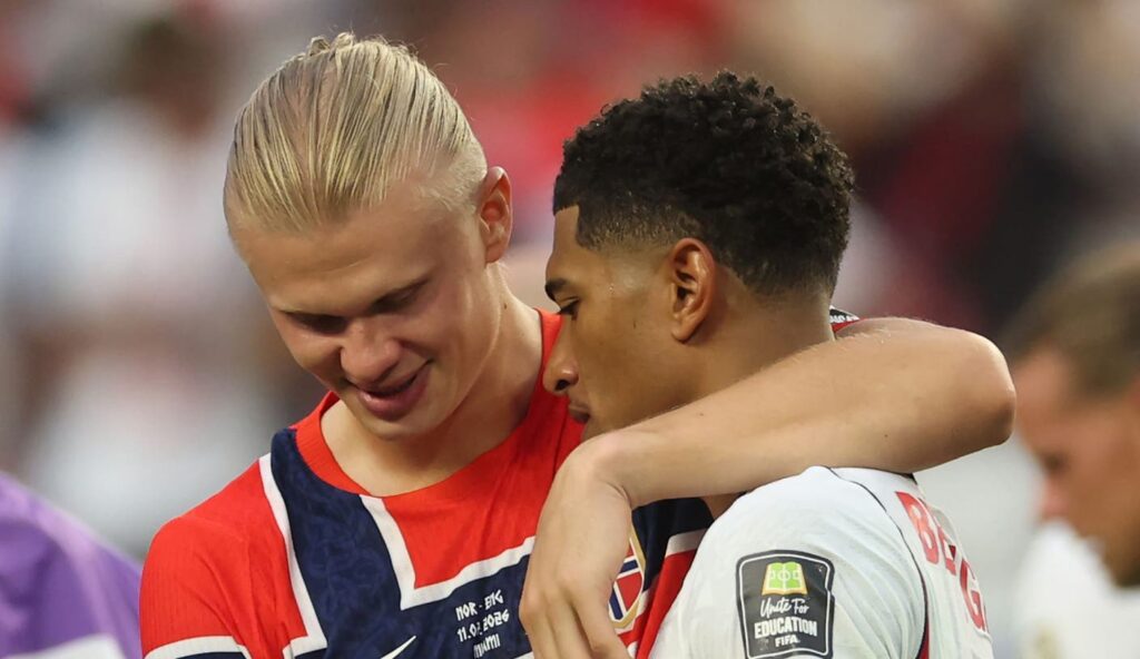Erling Haaland Labels England ‘Lucky To Have’ Jude Bellingham After World Cup Heroics