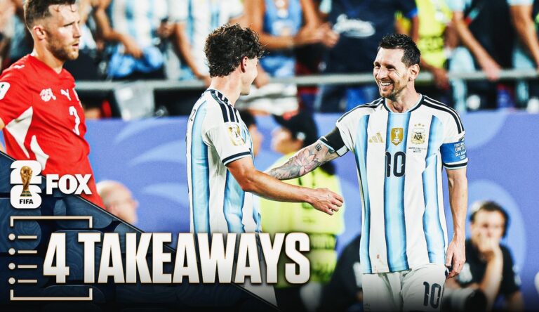 Ugly Wins Still Count: 4 Takeaways From Argentina’s Latest Close Call vs. Switzerland