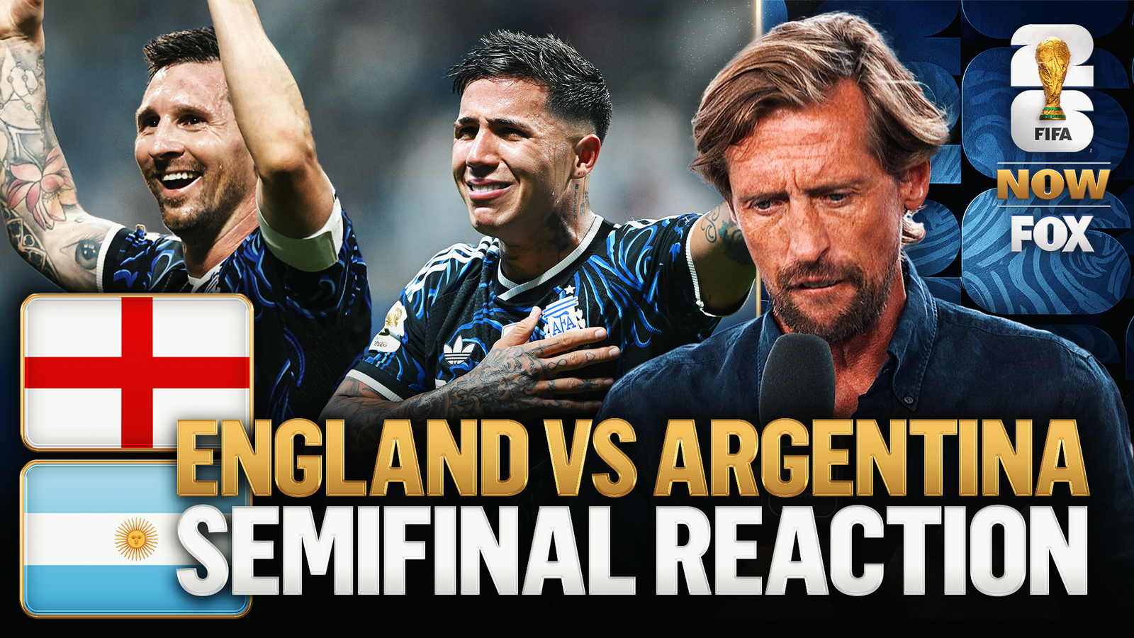 WILL ARGENTINA RUN IT BACK? 👀 Peter Crouch & Alex Scott REACT to Argentina's 2-1 W vs England ⚽️
