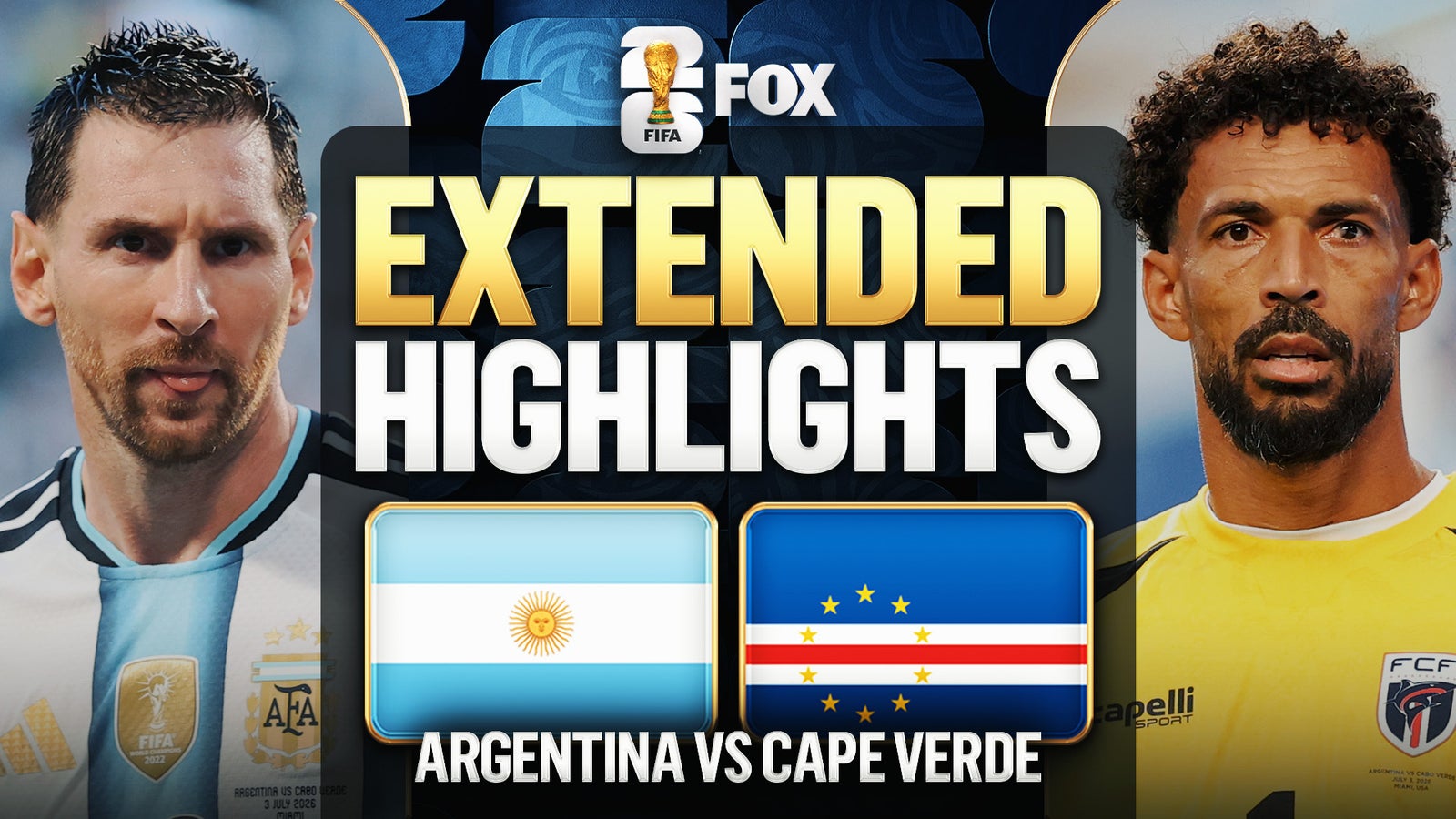 Argentina vs Cape Verde Extended Highlights 🌎🏆 2026 FIFA World Cup™ | Round of 32