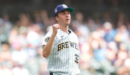 Brewers’ Jacob Misiorowski Throws 66 Pitches At 100+ MPH In Record Outing