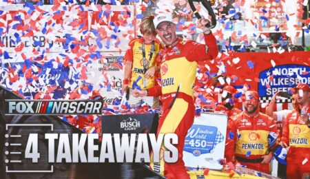 4 Takeaways From Joey Logano’s Dominant Victory At North Wilkesboro
