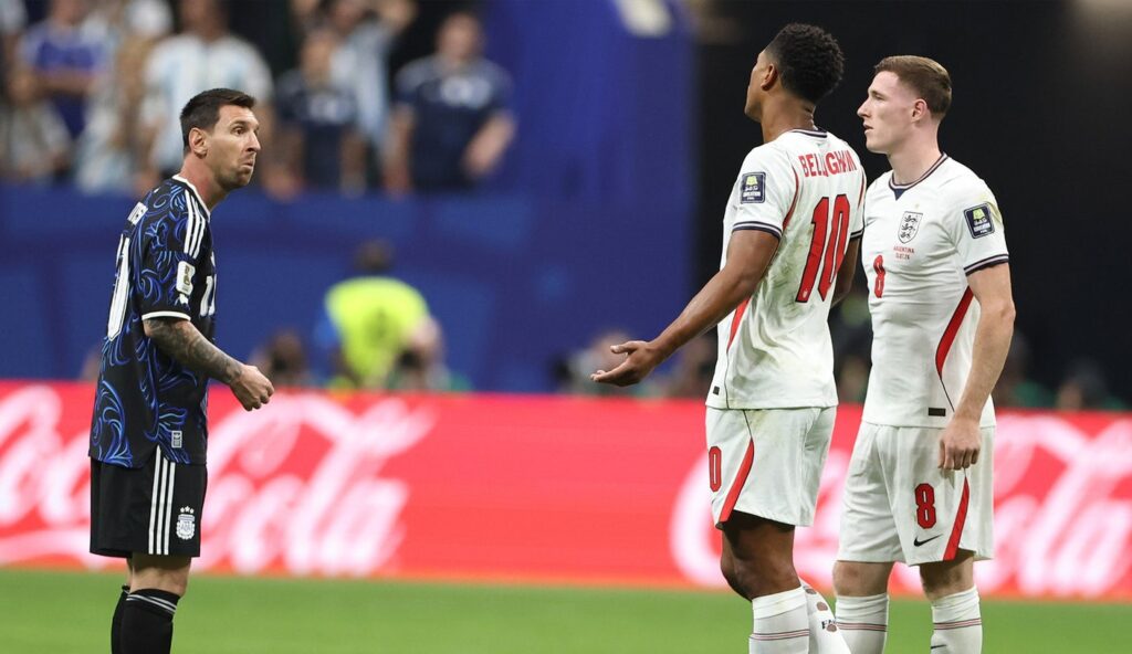 Messi’s Iconic Shrug And Bellingham’s Barco Slap: Argentina-England Was Tense