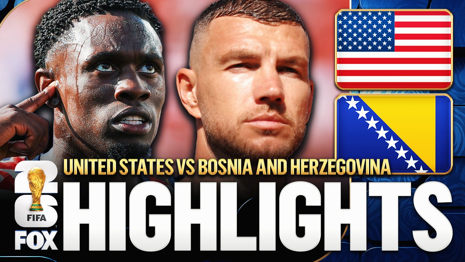 United States vs Bosnia and Herzegovina Highlights 🌎🏆 2026 FIFA World Cup™ | Round of 32